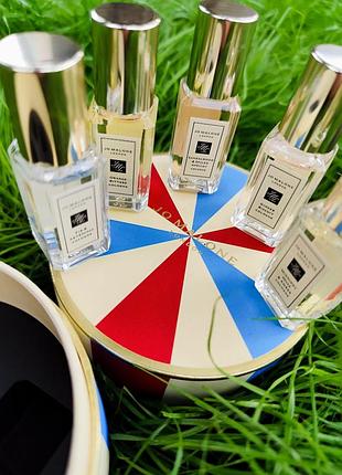 Подарочный набор мини одеколонов jo malone london fragrant festivities cologne collection (лимитированная новогодняя серия)