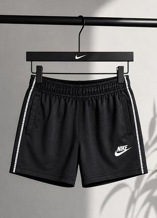 Шорти nike dri-fit дитячі чорні 8-9 років,  128–137 см (розмір s)