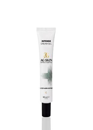 Интенсивный дерматоконтроль крем-гель intense cream gel ag skin 50 мл