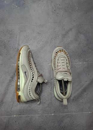 Кросівки nike air max 97 бежеві, розмір 42