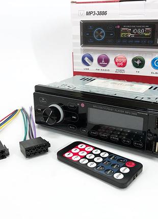 Автомагнітола з fm/am тюнером mp3 3886 iso 1din, автомагнітола 1 din для автомобіля ei-79