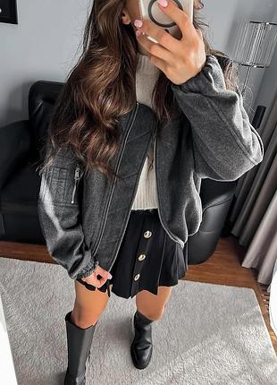 Классный серый оверсайз бомбер zara
🌺🌺🌺🌺🌺🌺🌺🌺🌺🌺