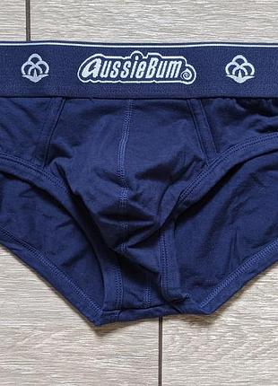 Анатомические котоновые мужские трусы брифы слипы aussiebum