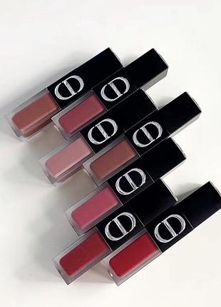 Рідка матова помада rouge dior on stage ink