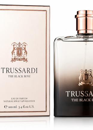 Чоловічий аромат trussardi the black rose 100 мл — труссарді блек роуз