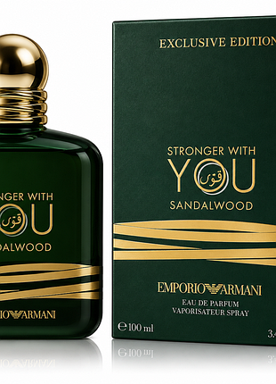 Парфюм унисекс emporio armani stronger with you sandalwood 100 мл армани стронгер виз южандалвуд