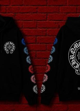 Zip-худі chrome hearts 8