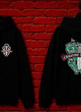 Zip-худі chrome hearts 3