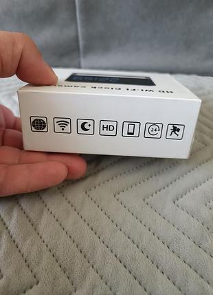 Hd wifi clock camera 9