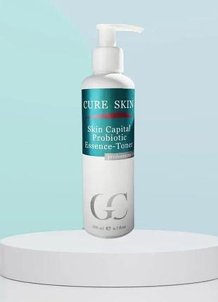 Пробіотична відновлювальна есенція-тонер для зміцнення шкіри cure skin