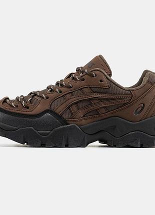 👟 кроссовки asics gel-pickax brown black/наложка bs👟
