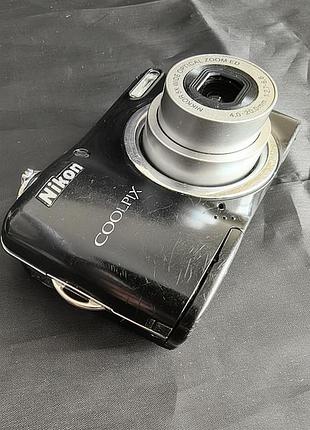 Компактний цифровий фотоаппарат nikon coolpix l23 black (в робочому стані)