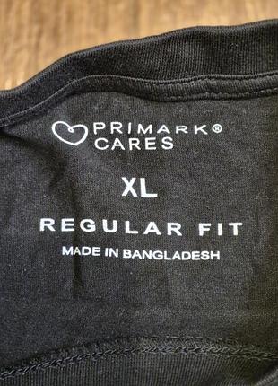 Стильный черный лонгслив primark/ xl 2