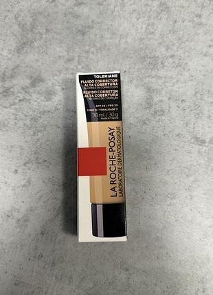 La roche-posay toleriane teint make up fluid  коригувальний тональний флюїд високої покривної здатності для чутливої шкіри, spf25