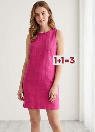 1+1=3 🎁 льняное платье свободного кроя от marks &amp; spencer