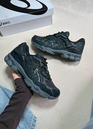 Кроссовки asics gel-nyc triple black gore-tex