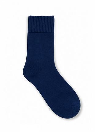 Носки махровые для мужчины livergy lycra® bdo103754 39-42 темно-синий