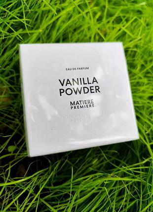 Фирменная миниатюра matiere premiere vanilla powder