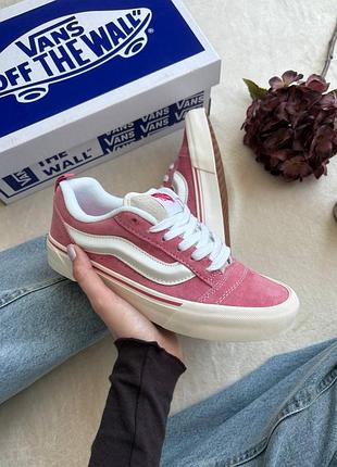 Кросівки vans knu school pink