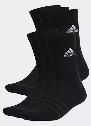 Шкарпетки набір 6 пар для чоловіка adidas ic1316 43,44,45 білий