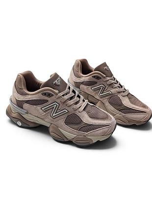 Кросівки new balance 9060 коричневі (жіночі/чоловічі)