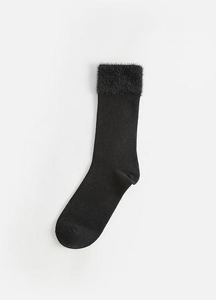 Носки высокие на подкладке для женщины esmara lidl bdo104216 36-40 черный