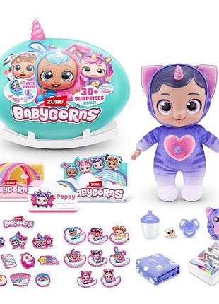 Іграшка сюрприз babycorns zuru лялька кошеня