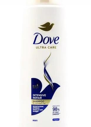 Шампунь dove hair therapy інтенсивне відновлення