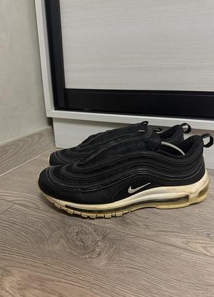 Чоловічі кросівки nike air max 97 black reflective sneakers shoes