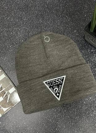 Шапка унісекс guess хакі