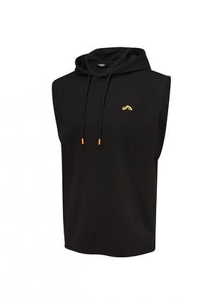 Худі без рукавів для чоловіка crivit lycra® 476586 чорний