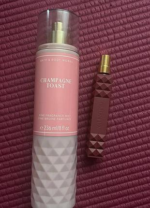 Парфуми valentino + bath and body works