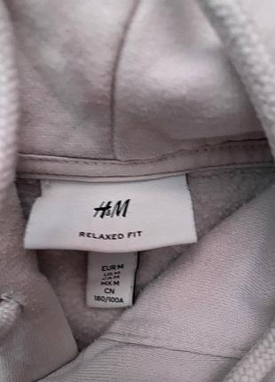Худи белое h&amp;m 3