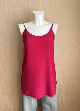 Massimo dutti, шовкова майка, р.36