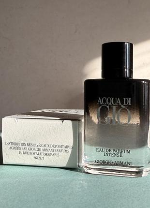 Giorgio armani acqua di giò edp intense  5 мл