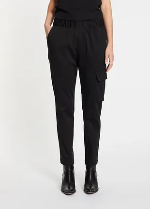 Дизайнерські штани карго брюки lis lareida fabienne black cargo pants