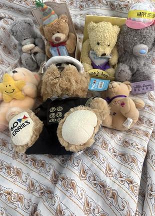 Ведмедики колекційні gotta getta gund, cute’n’soft, russ berries hallmark, me to you carte blance p&o ferries лот ведмедиків
