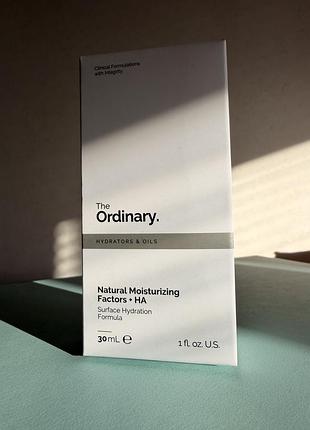 The ordinary natural moisturizing factors + ha  30 мл