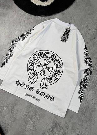 Лонгслив chrome hearts 3