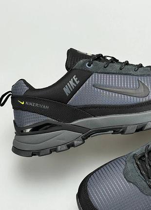 Nike rivah gtx grey black 3