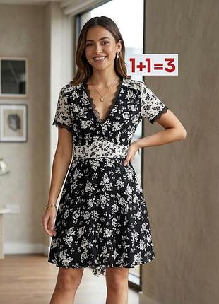 1+1=3 🎁 нова легка сукня у квітковий принт від new look