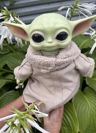 Оригінальна мʼяка іграшка малюк йоду star wars зіркові війни