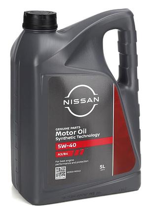 Моторное масло nissan motor oil st a3/b4 5w-40 5л nissan ceeke90090042l