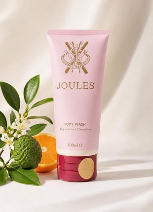 Joules uplifting body wash bergamot & clementine 200 мл — гель для душу