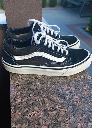 Мальчишки кеды vans 35-го размера