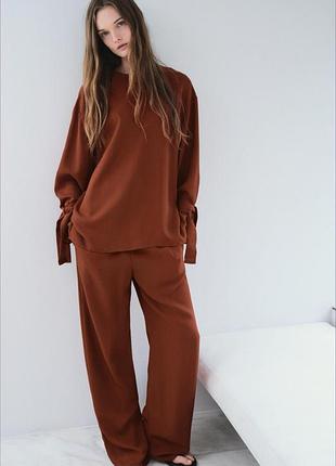 Костюм zara струящийся