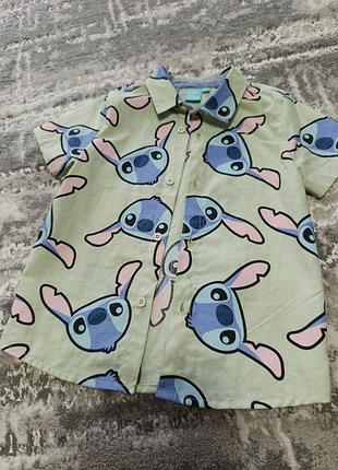 Дитяча сорочка disney baby stitch стіч, 92 см (18-24 міс)