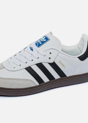 Adidas samba og white black 2