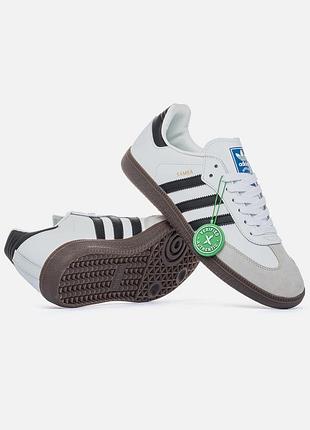 Adidas samba og white black 5
