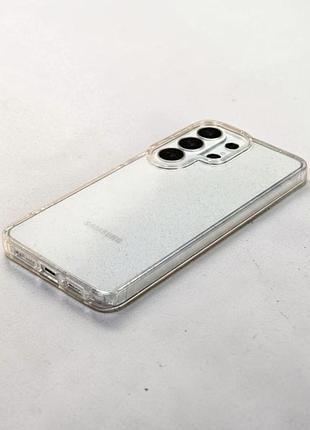 Чехол для samsung galaxy a57 clear с блестками